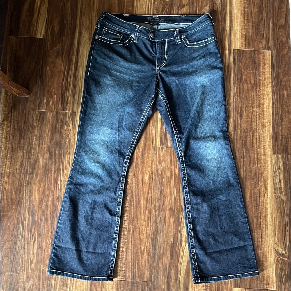 Silver Jeans Dark Indigo Denim